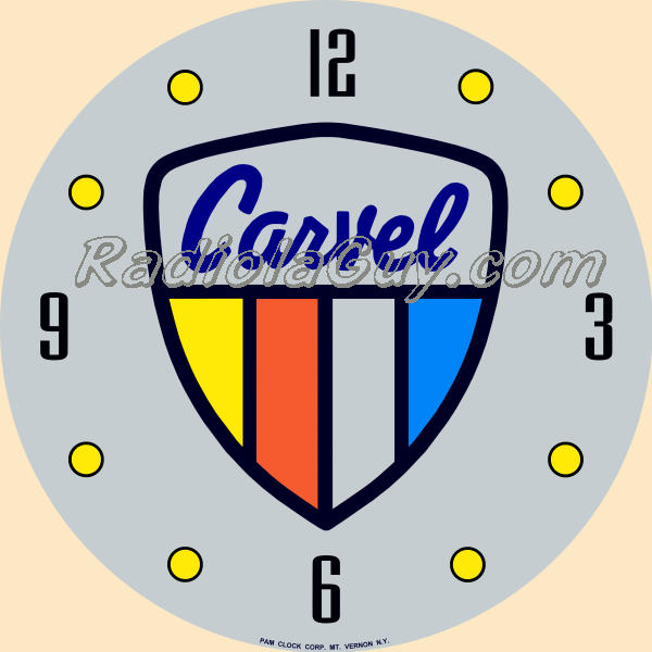 Radiolaguy Com Carvel Ice Creampam Clock