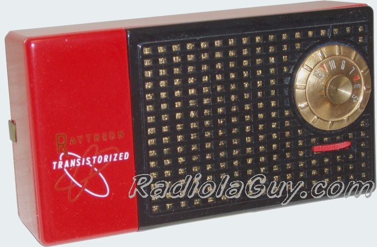 RadiolaGuy.com : Raytheon T100 All Transistor Radio